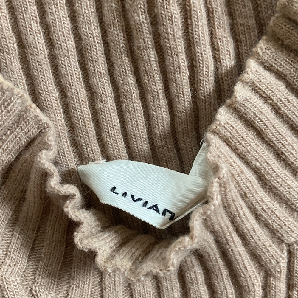 LIVIANA CONTI ribbed wool sweater size 42 - Picture 3 of 8